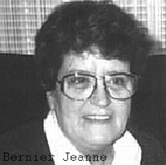 Photo of Jeanne Bernier