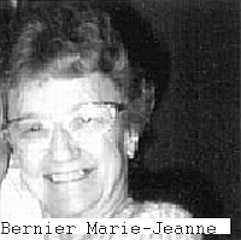 Photo of Marie-Jeanne Bernier