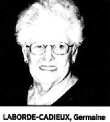 Photo of Germaine Cadieux