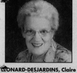 Photo of Claire Desjardins