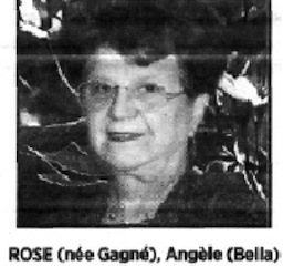 Photo of Angele Gagne