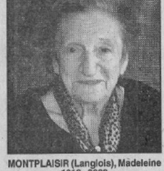 Photo of Madeleine Langlois