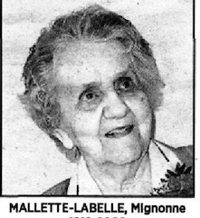 Photo of Mignonne Mallette-Labelle