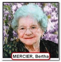 Photo of Bertha Mercier