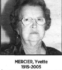 Photo of Yvette Mercier