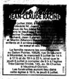 Photo of Jean-Claude Racine