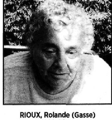 Photo of Rolande Rioux-Gasse