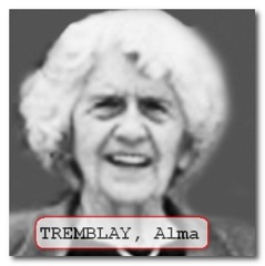 Photo of Alma Tremblay